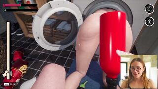 ???????? EXTINGUISHER in ASS and PUSSY - poor girl ????????