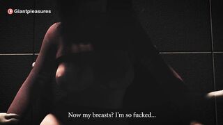 Velma's Breast Grow As She's Stuck and Fucked by Ghosts