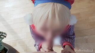 【aliceholic13】Idol vtuber cosplaying | multiple raw creampies without pulling out until conception