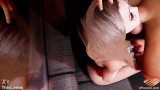 3D Hentai Asian Teen FAcefuck Teaser