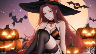 Sexy witches animation compilation (A.I. generated and animated) spooky season