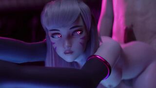Dva Left Overwatch and started working as a prostitute 3D animation