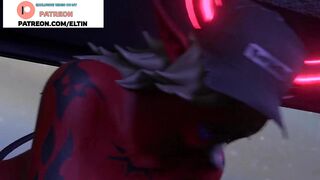 Hot Devil-Girl Amazing Riding On Dick And Getting Cum On Ass | Hottest Animated High Quality Hentai