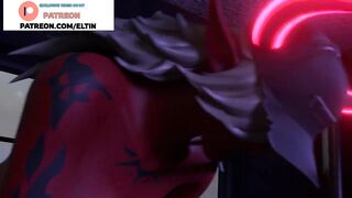 Hot Devil-Girl Amazing Riding On Dick And Getting Cum On Ass | Hottest Animated High Quality Hentai