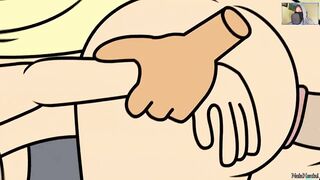 Sweet Blonde Love Big Dick in Her Ass 4K Hentai