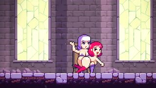 Scarlet Maiden Pixel 2D prno game part 1