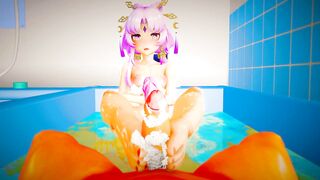 (Futa) Fu Xuan gives you a Footjob