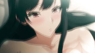 Big Busty Sweetheart Loves To Fuck A Cock In Missionary With Her Hairy Pussy | Hentai Anime