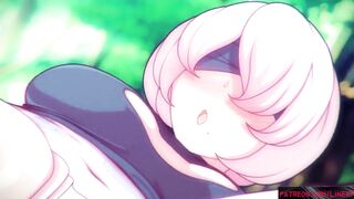 Himiko Toga and YoRHa have hard sex fucked