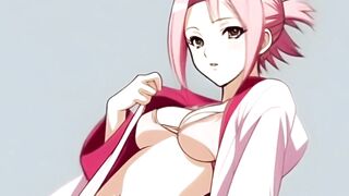 Sakura Haruno anime hentai Naruto anime hentai