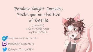 Femboy Knight Consoles and Fucks you on the Eve of Battle || [romantic] NSFW ASMR #NNN TRAILER