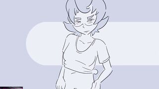Horny Girl fucks a Teen futa - Cartoon Sexy Animated Porn