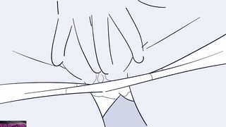 Horny Girl fucks a Teen futa - Cartoon Sexy Animated Porn