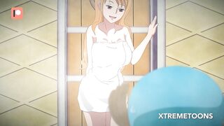One Piece Hentai (Nami gets fucked by Chopper in her humanoid form in the bathroom)
