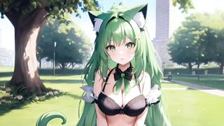 Cat girls hentai anime compilation 猫娘エロアニメコンピレーション animation