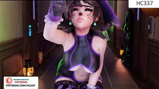 FURRY GIRL HALOWEEN COSPLAY ON PARTY HENTAI STORY 3D ANIMATED HIGH QUALITY