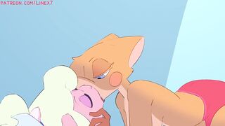 FURRY LESBIAN HAVE FIRST SEX AT HOME