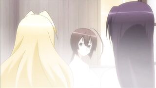 Anime girls show boobs