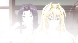 Anime girls show boobs