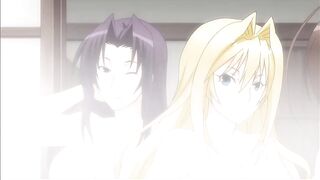 Anime girls show boobs