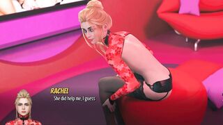 Girl give foot job to her boyfriend sex games