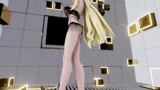 Eminence in Shadow Alpha Love Me Like MMD Blender Render 1767