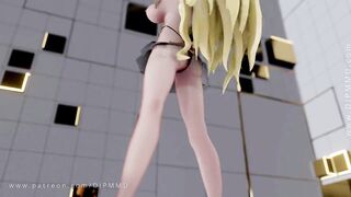 Eminence in Shadow Alpha Love Me Like MMD Blender Render 1767