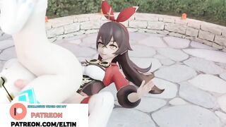 Futanari Amber Hard Fucking Femboy In Ass | Hottest Futa Femboy Hentai Genshin Impact 60 fps