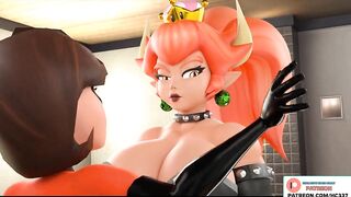 ELASTIGIRL FUCKED BY BOWSETTE HENTAI STORY - MARIO X INCREDIBLESS HENTAI 3D ANIMATED 60FPS