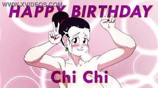 DragonBall Hentai - ChiChi's Birthday Bukkake