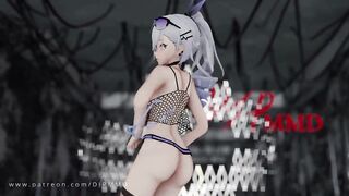 Star Rail Silverwolf Chewy MMD Blender Render 1852