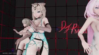 Honkai Girls Hype Boy Blender Render 1729