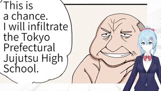 Uhh this was a strange hentai comic - Jujutsu Kaisen Hentai