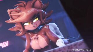 Five Nights At Freddys Hentai Compilation FOXY! very HOT