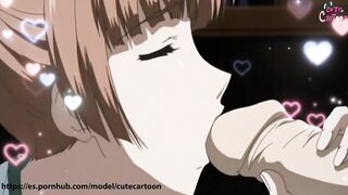 doy unas clases de sexo a mi compañera de cuerto - cutecartoon