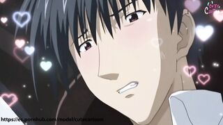 Sexo oral en el taxi - cutecartoon