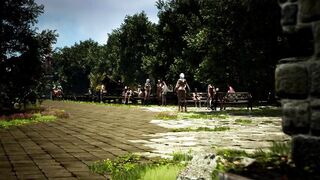 Adult game big tits naked girls at village! See sex game review