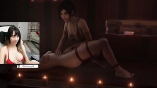 ????I've... never seen something like this lol. Ada Wong and Ashley - Lesbian Fem Dom