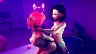 She Fucks her Girlfriend from Behind | Sex room 2