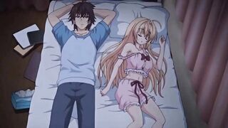 Finally in got One night share bed with my cute virgin step sister anime hentai uncensored