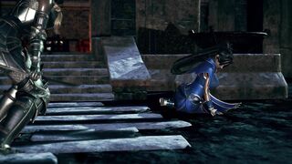 Female knight lose to monster ork - episode.51