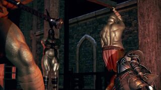 Female knight lose to monster ork - episode.51