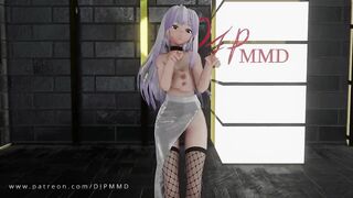 Haku Queencard MMD Blender Render 1838