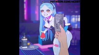 Rebecca SEX FOR MONEY Anime Cyberpunk Hentai