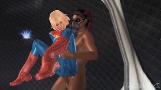 BLACKEDRAW 2 fiery redheads double team a huge BBC