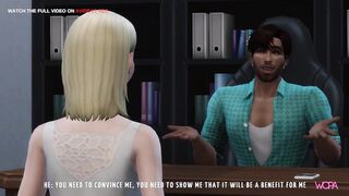 [TRAILER] BLONDE CHEATING ON HER BOYFRIEND WITH HER BOSS FOR MONEY