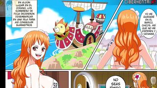 Nami folla con un pirata y la hace venir - One Piece ep.1 de 4