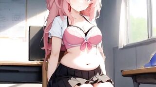Cute anime college girls compilation