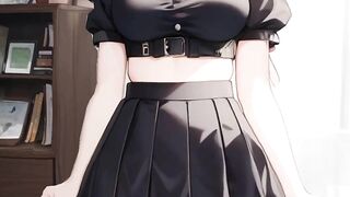 Cute anime college girls compilation