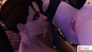 Tracer Fucked By Futanari And Getting Creampie | Overwatch Futa Hentai Animation 4k 60fps